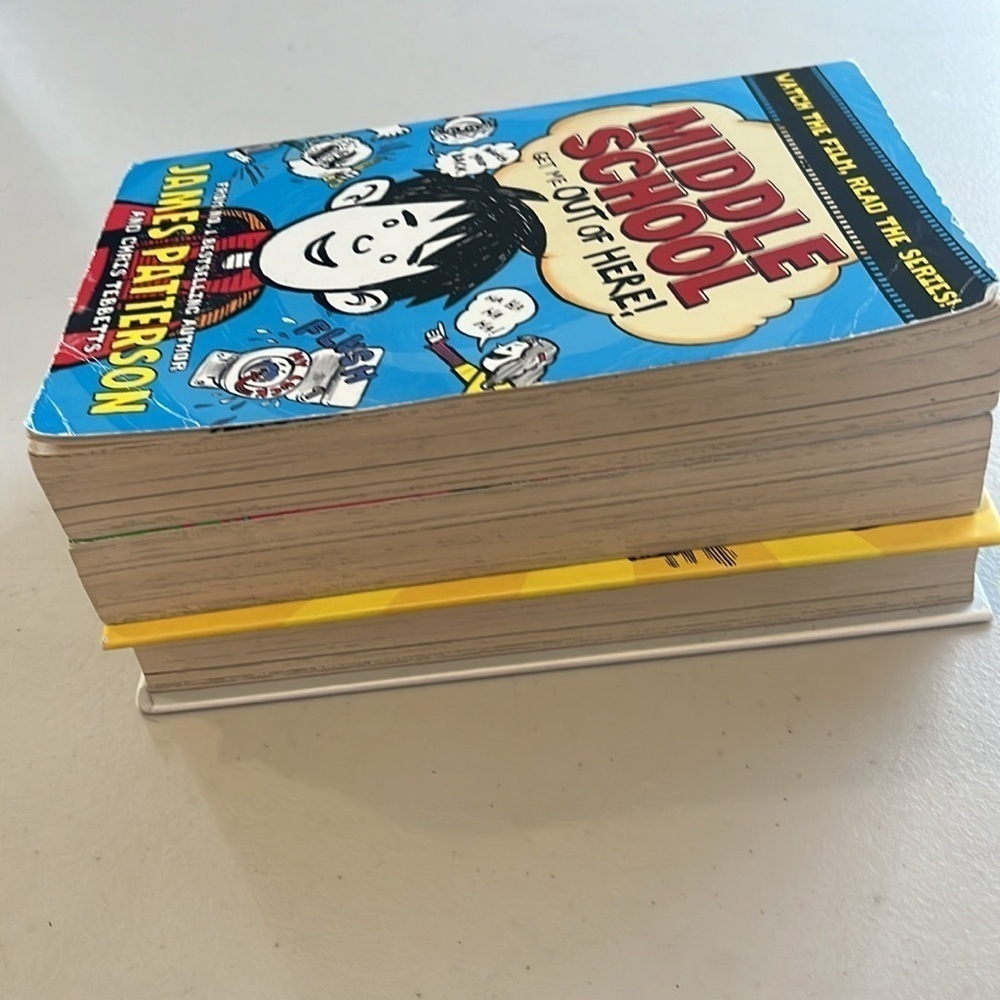Middle School Series by James Patterson - set of 3 books - Picture 10 of 11